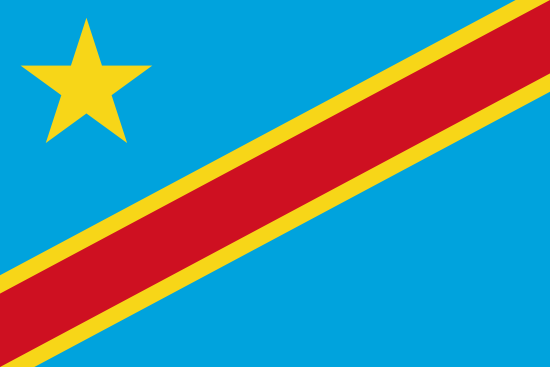 Drapeau République démocratique du Congo