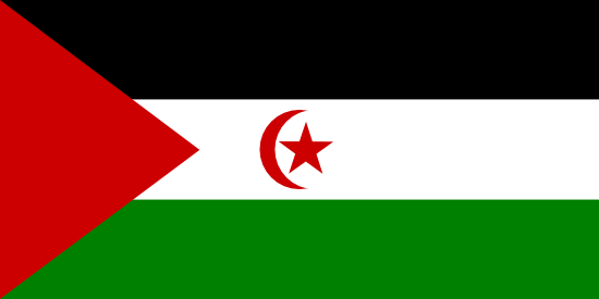 Drapeau Sahara occidental