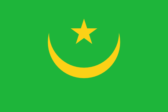 Drapeau Mauritanie