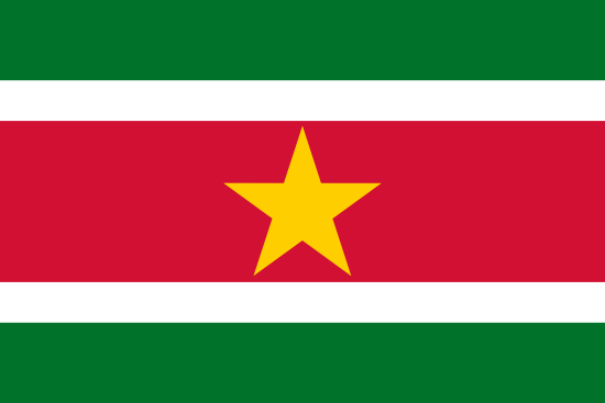 Drapeau Suriname