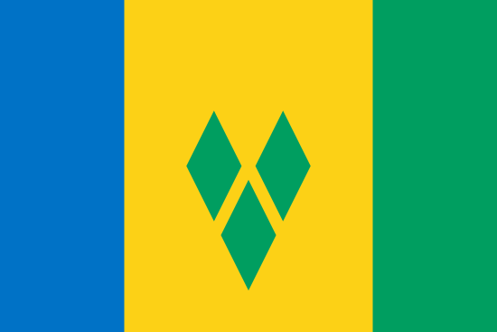 Drapeau Saint-Vincent-et-les Grenadines